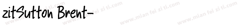zitSutton Brent字体转换